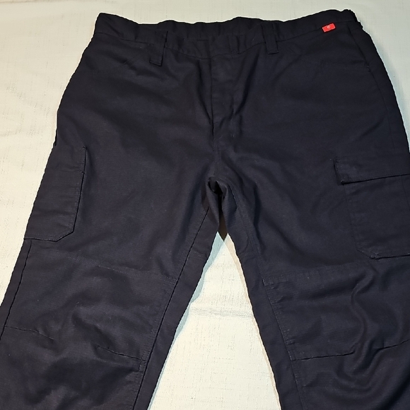 Bulwark iQ FR Flame Resistant Navy Work Pants Cargo Size 40x30 Set of 2 - Picture 5 of 14
